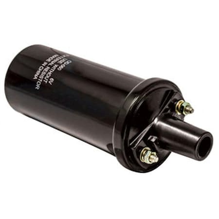 Aftermarket IGNITION COIL  6 Volt or 12 Volt W Resistor A-1115381-AI